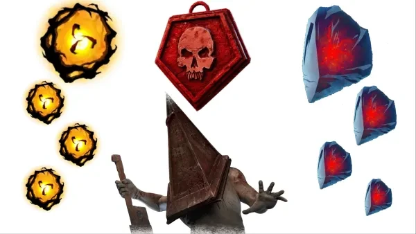 Dead by Daylight killer with auric cells and iridescent shards Dead by Daylight killer with auric cells and iridescent shards