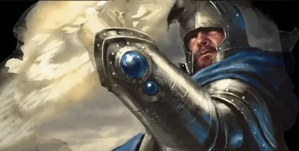 A paladin prepares to use Lay on Hands because his teammates can't roll dice D&D Best Paladin Builds