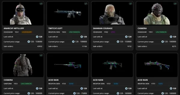 Tips For R6 Siege's Marketplace R6 Siege Marketplace Tips