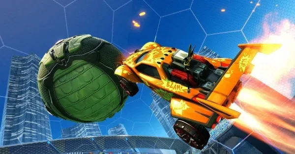 Orange Octane dribbling to the ceiling