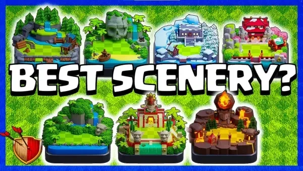 Which one is the best CoC scenery? 