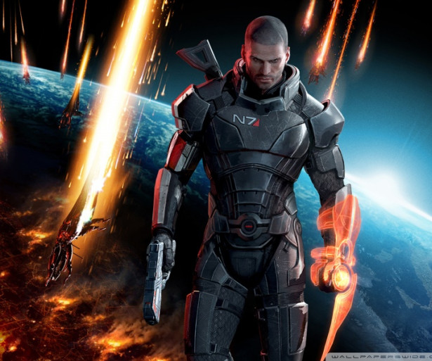 Commander Shepard in Mass Effect 3