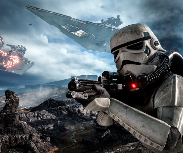 SWBF2 - Stormtrooper on Sullust