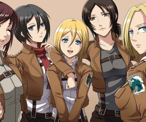 Best girls attack on titan