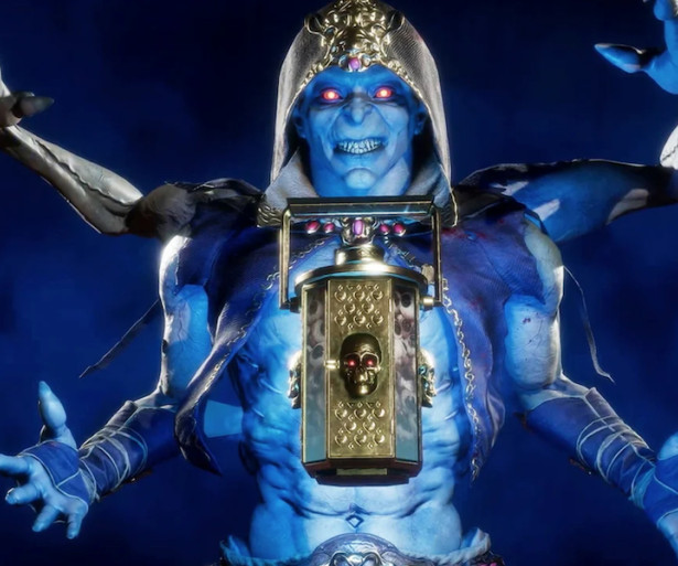 Kollector charges his mace up in this win pose. 