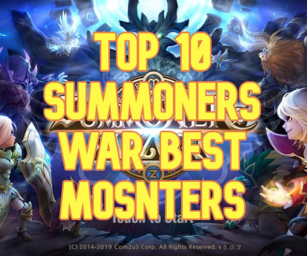 summoners war, best monsters summoners war, top 10 monsters summoners war