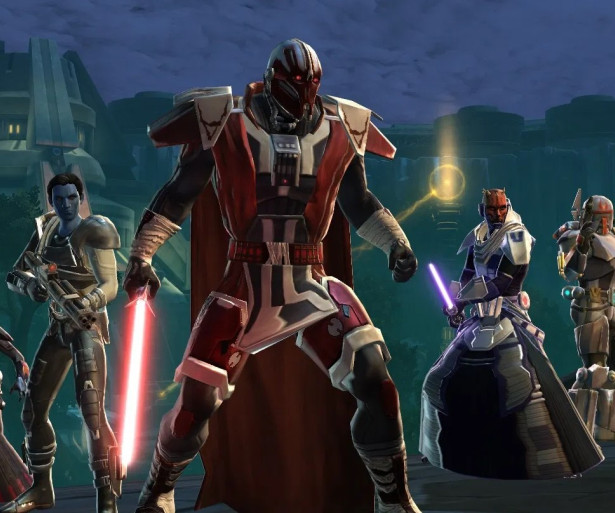 The Dark Side rises to meet the growing light. 