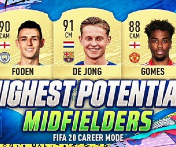 FIFA 20 best young midfielders.