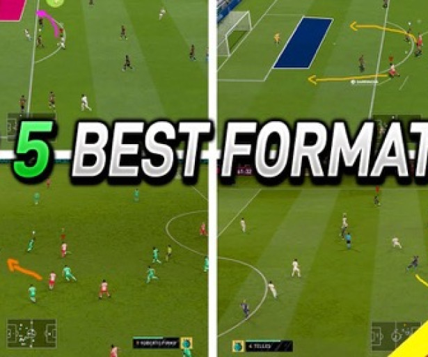 FIFA 20 best attacking formations.