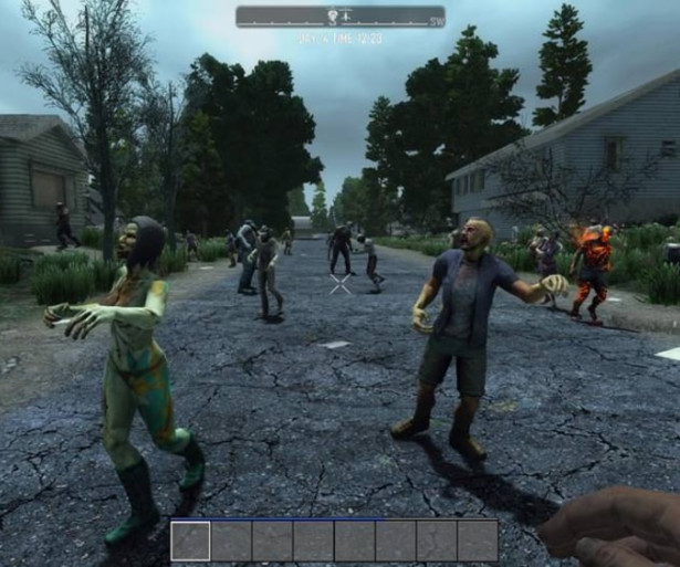 Always wear armor when hunting zombies 