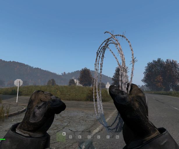 DayZ How To Attach Barbed Wire