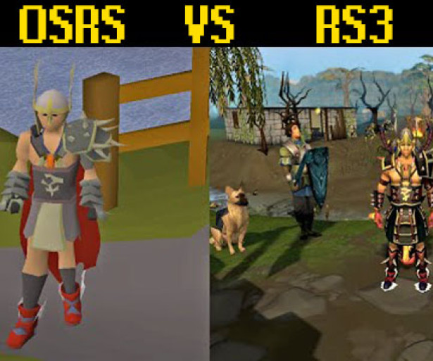 Old School RuneScape vs RuneScape