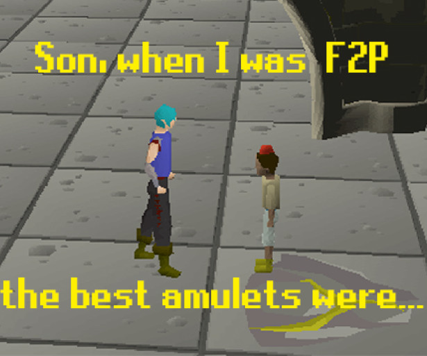 OSRS best F2P Amulets