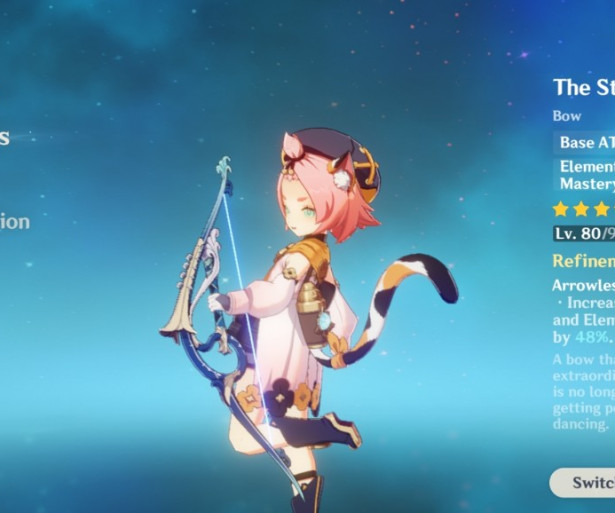 Genshin Impact Best Sub-DPS/ Support Bows
