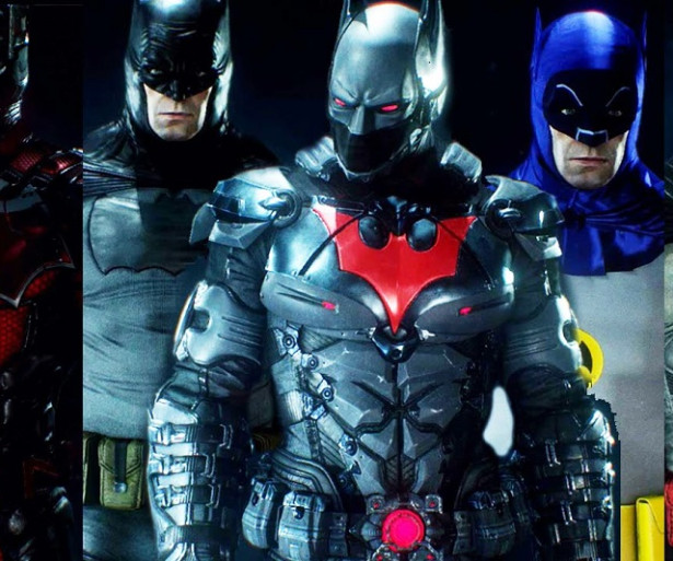 Batman suits in Arkham Knight