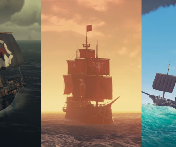 The sloop, brig and galleon are all free types players can pick from