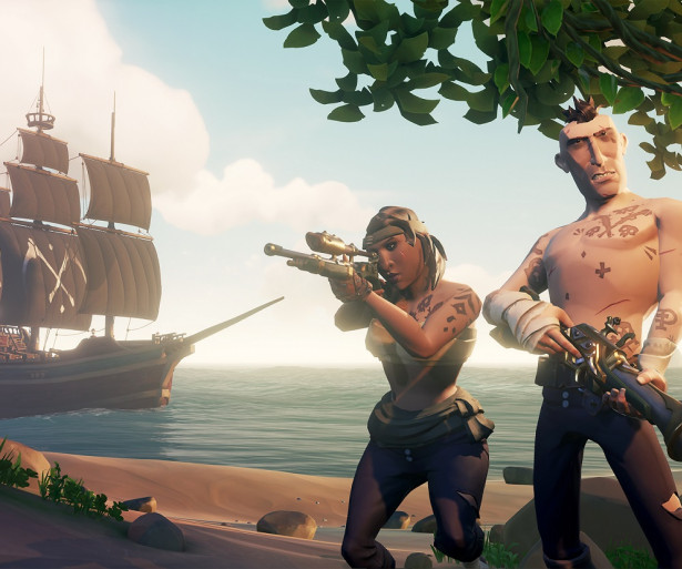 Sea of Thieves Player Weapons