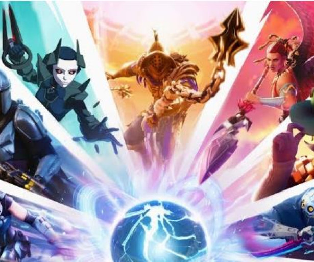 Fortnite, Lights, Characters