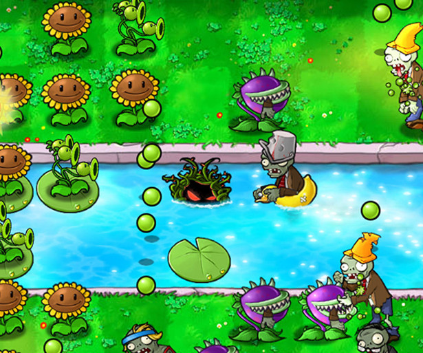 zombie games, plants, setup, plants vs. zombies