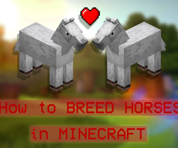 Thumbnail of two Horses from Minecraft. They are implied to be in love.