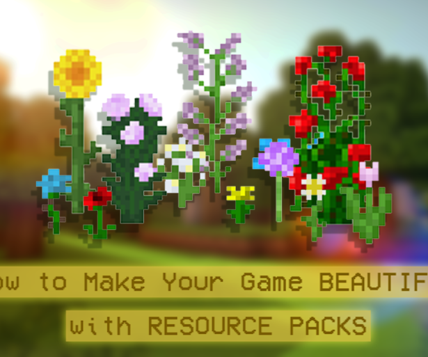 Thumbnail of a Variety of Flowers in Minecraft