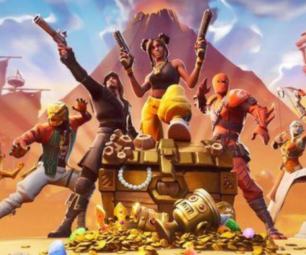 Fortnite, Lights, Characters