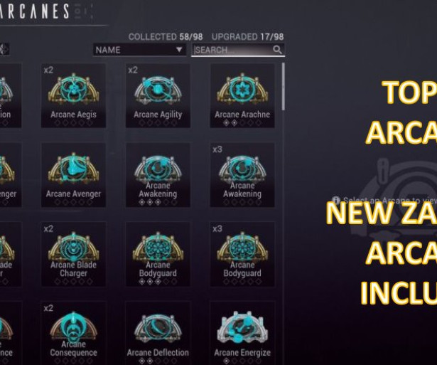 Top 11 Warframe Best Arcanes That Are Powerful (Latest Patch Angels Of Zariman) And How To Get Them-1