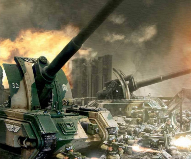 warhammer 40k, 9th edition, basilisks,imperial guard, astra militarum