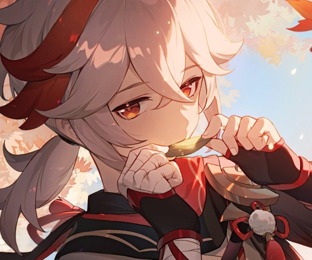 Genshin Impact, Characters, Anemo, Characters, Kaedehara Kazuha, Sword, Wallpaper