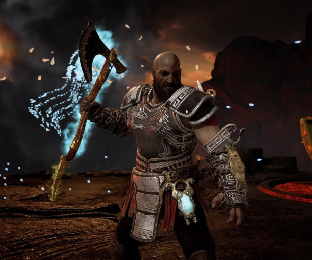 Kratos in Armor