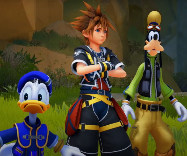 sora donald goofy