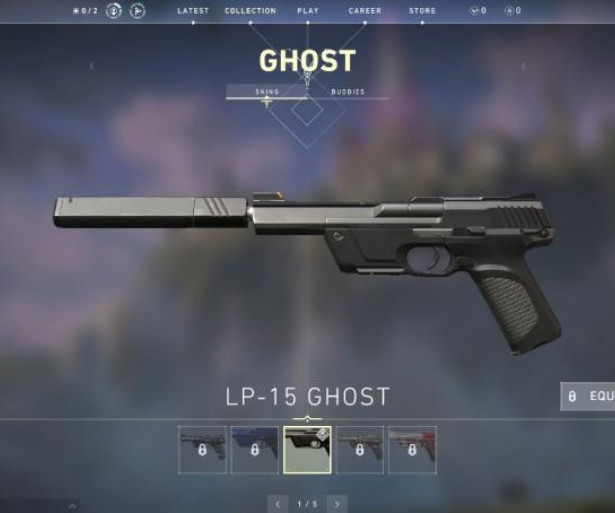 Valorant best ghost skin