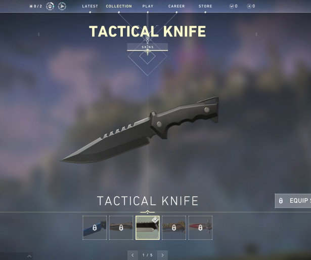 Valorant best knife skins