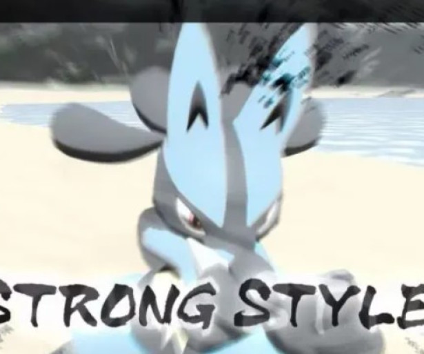 Legends Arceus Lucario Strong Style Attack