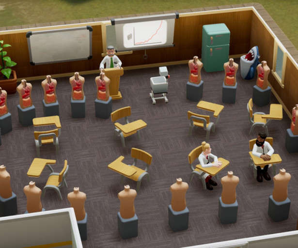 Two Point Hospital Best Training