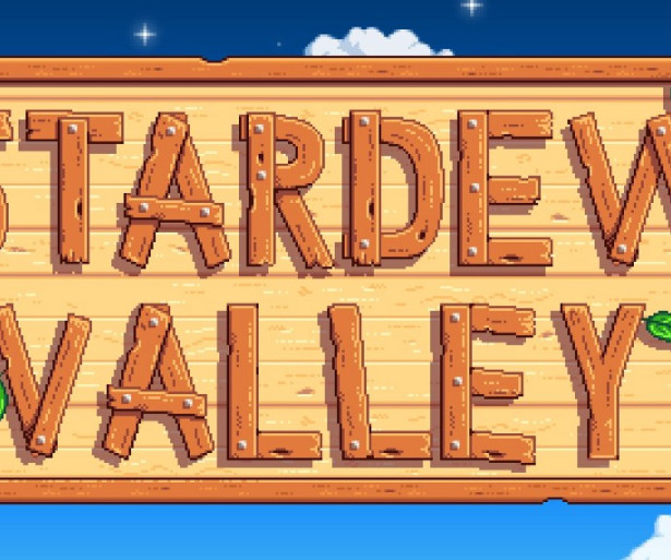 Stardew Valley opening screen