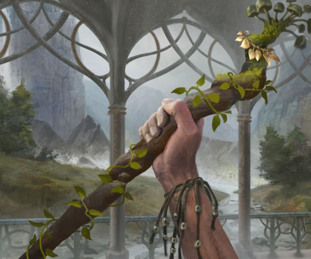 Wizards of the Coast: Staff of the Wild Magus by Daniel Ljunggren
