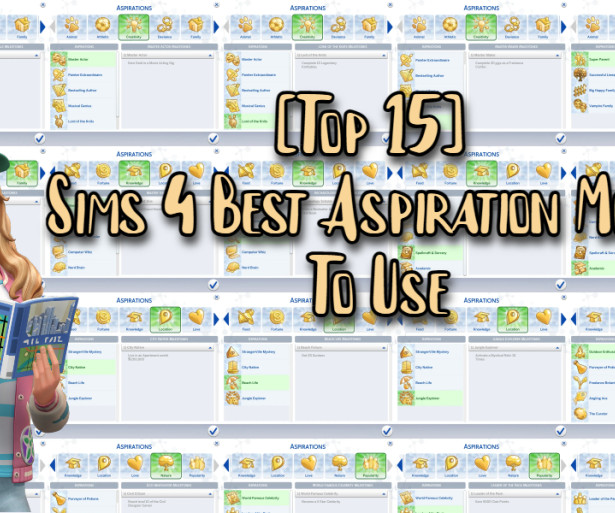 Best Sims 4 Aspiration Mods