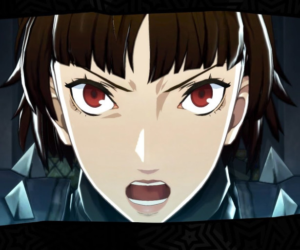 Close up on Makoto from Persona 5 Royal 