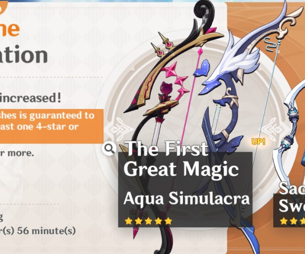 Genshin Impact Best 4 Star Bows
