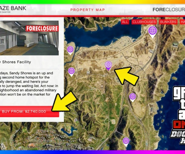 Best GTA Online Facility Locations