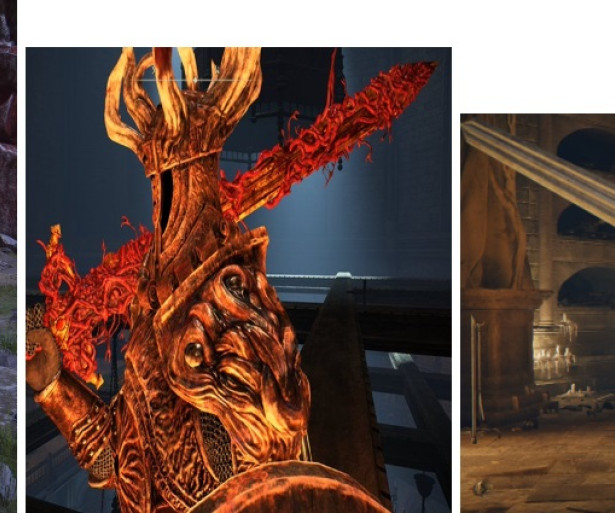 The Sacred Relic Greatsword, Blasphemous Blade, and Banished Knight's Greatsword