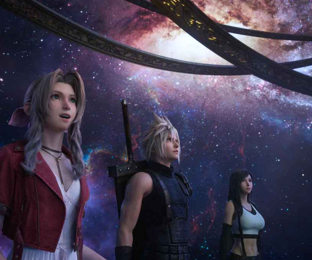 Aerith, Cloud, and Tifa