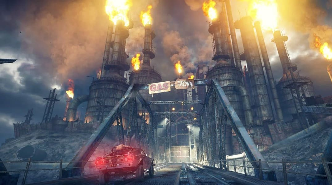 Gas Town: A legendary landmark in the Mad Max universe.