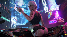 Ciri in Night City